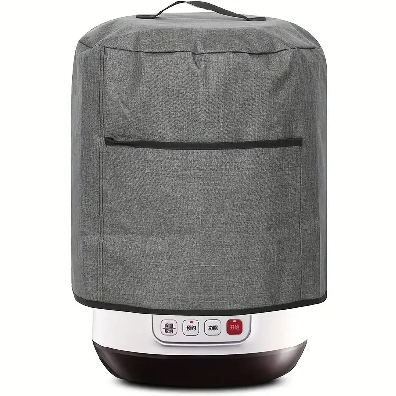 

Air Fryer Dust Cover, Insulated Protective Bag with Pocket and Handle for Electric Pressure Cooker, Air Fryer, Rice Cooker