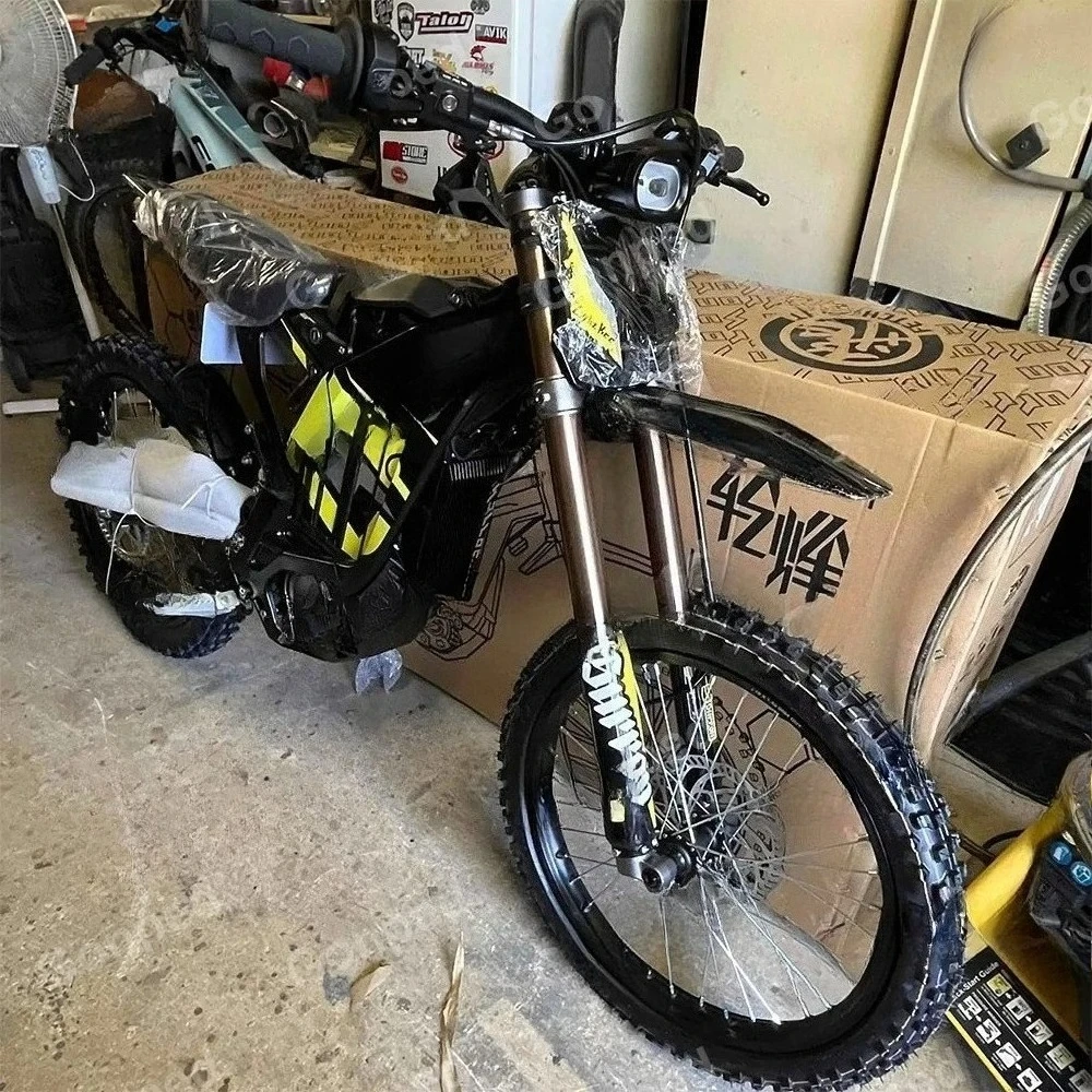 Motocicletta elettrica Light Bee X 8000W, bici elettrica LBX fuoristrada 60V, alta velocità 80 km/h, modello 2025, in stock, sospensione idraulica