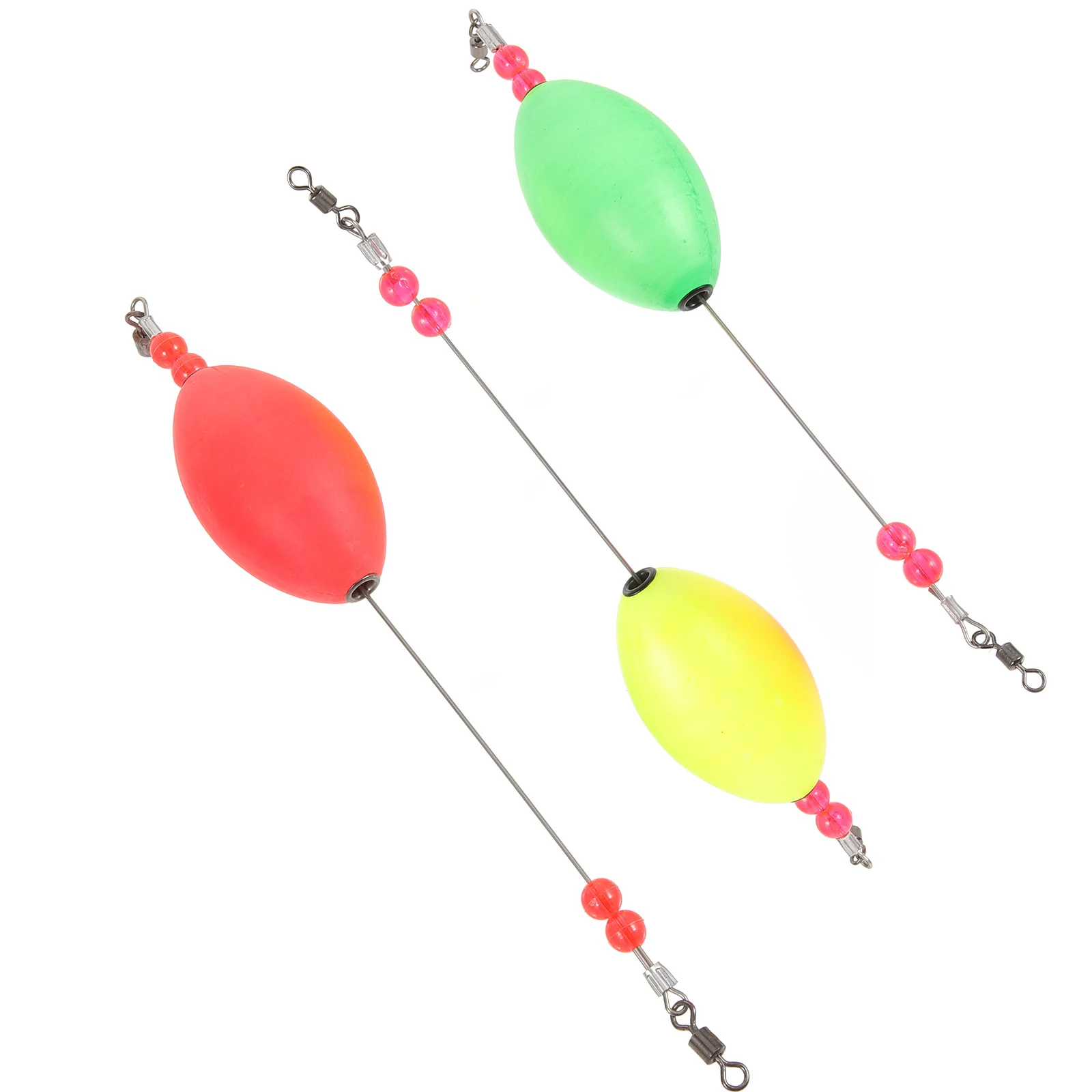 

3 Pcs Sea Fishing Float Practical Floats Line for Supplies Foaming Convenient Colored Shine