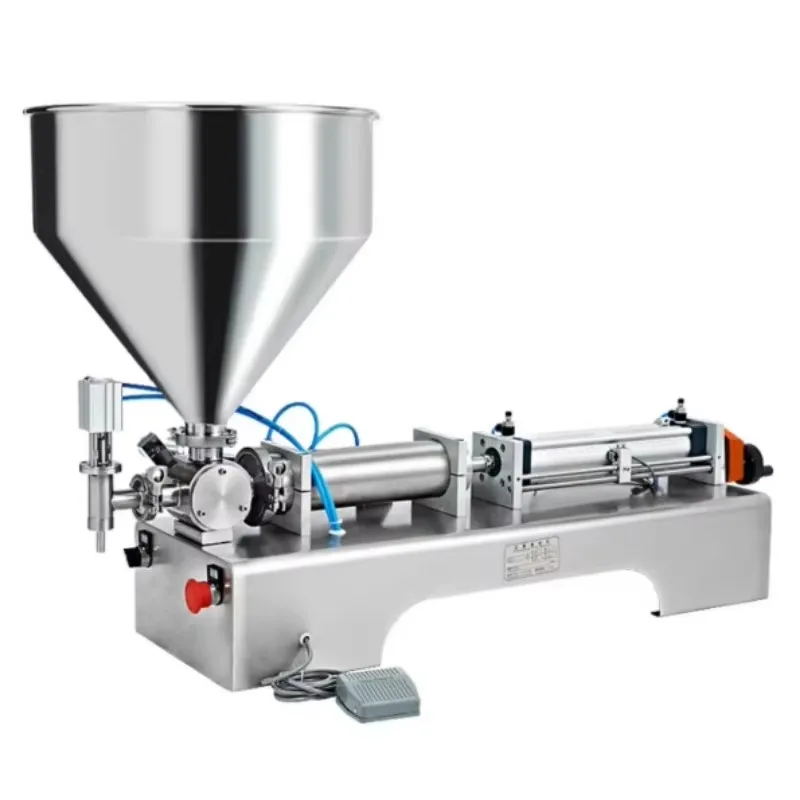 G1WG Horizontal Automatic Pneumatic Paste Filling Machine Fit for Shuangfeng Karcher Honey Shampoo Cosmetics Sauce Repair Parts