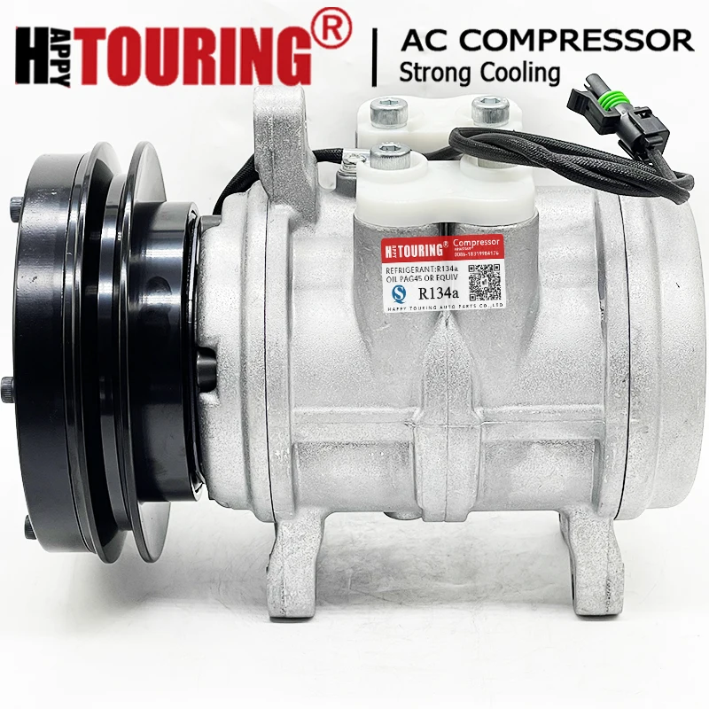 AC Compressor for Case IH John Deere Backhoes Combines Tractors RE10972 RE12513 R12513 RE12514 RE57936 SE501460 SE501464 TY6766