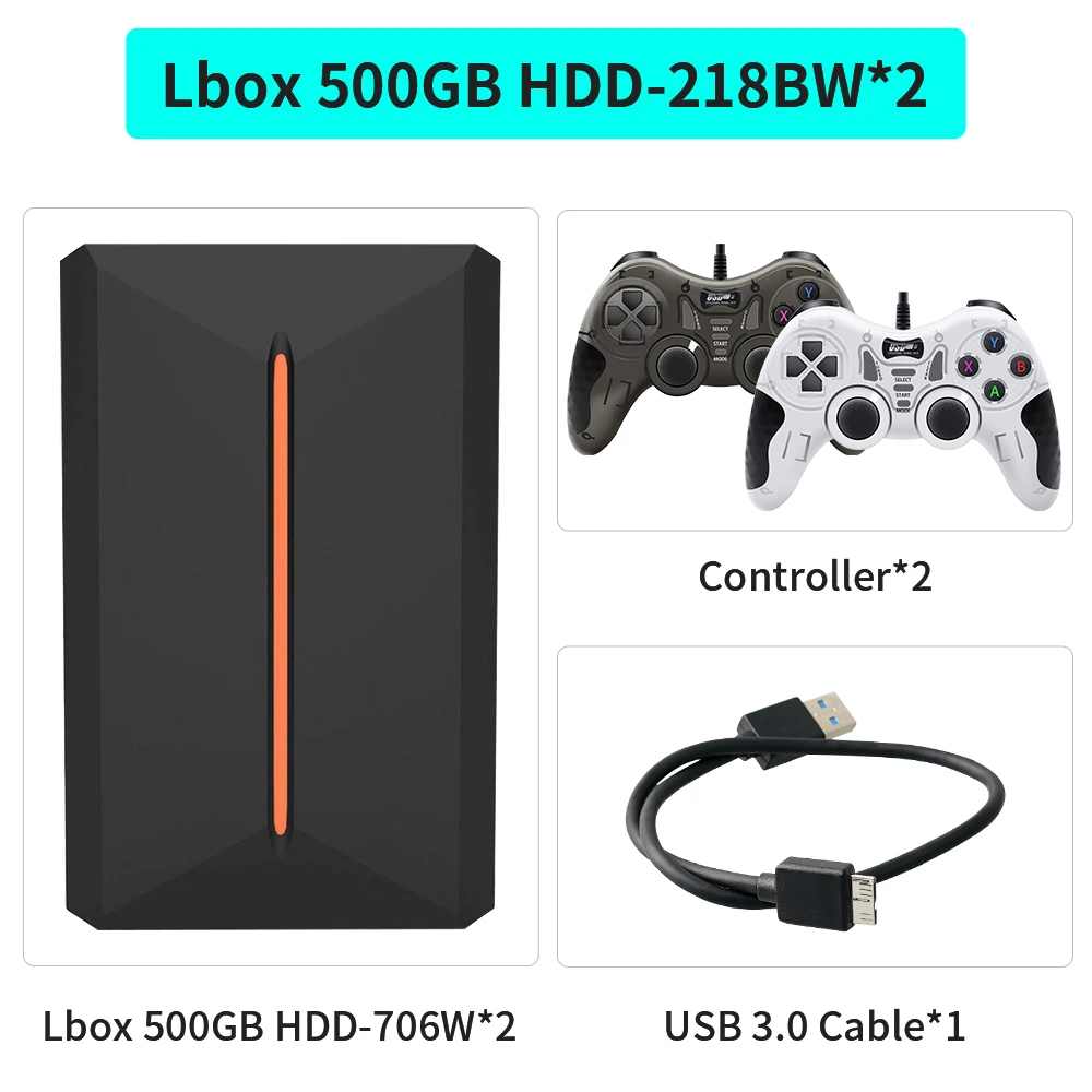 Lbox 500GB-218BW
