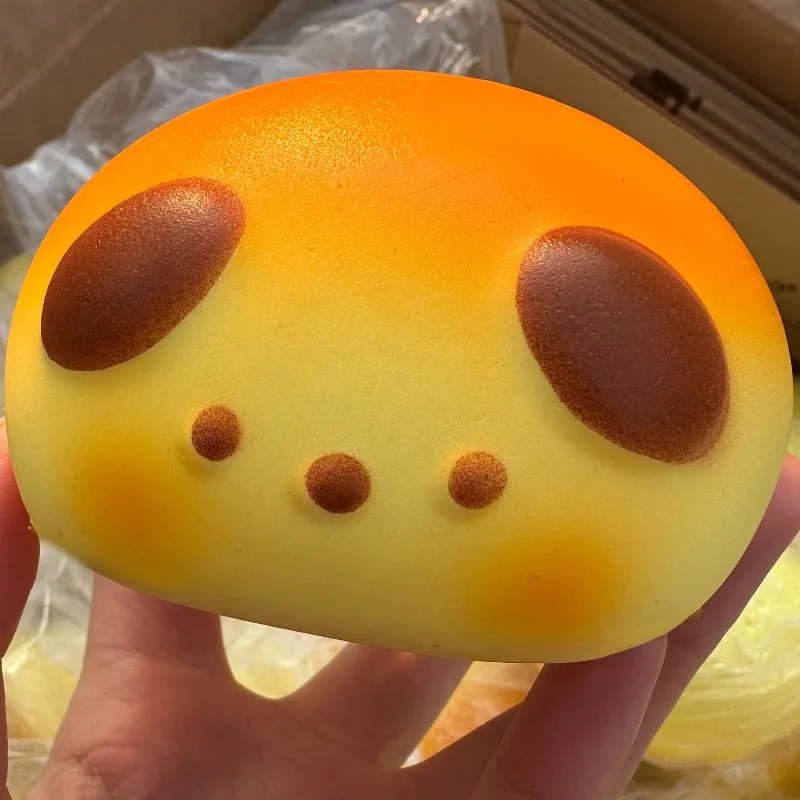 Squishy Cute Puppy Bread Squeeze Toys Soft Simulated Food Anti Stress Fidgets Toys Slow Rebound Relieve Stress Toy for Friends