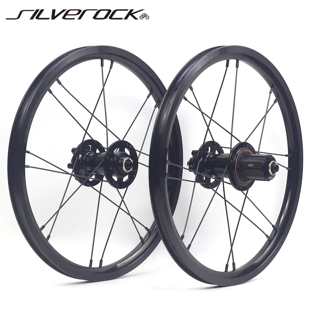 

SILVEROCK Alloy Wheels 16" 305 Disc Brake 16H for Fnhon Gust K3 Plus Folding Bike Custom Bicycle Wheelset Bicycle Parts