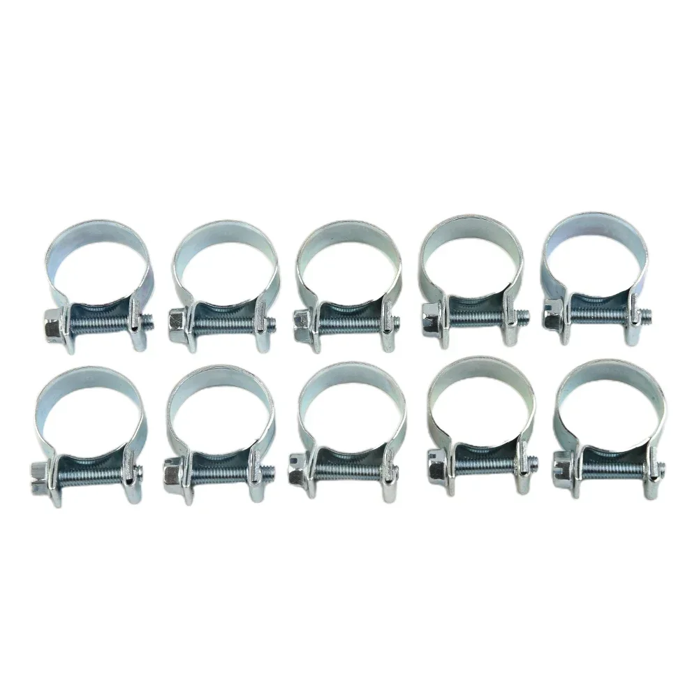 Fuel Hose Clamps Gasoline Pipe Diesel Air Small Clip Mini Hose Clamps Mini Hose Clamps Hose Clips Carbon Steel