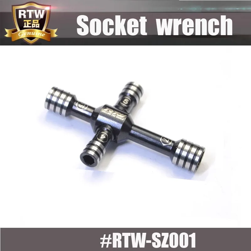 

RTW Socket wrenches small hexagonal socket cross nut drivers socket portable nut tightening tool 4.0 5.0 5.5 7.0 sleeve