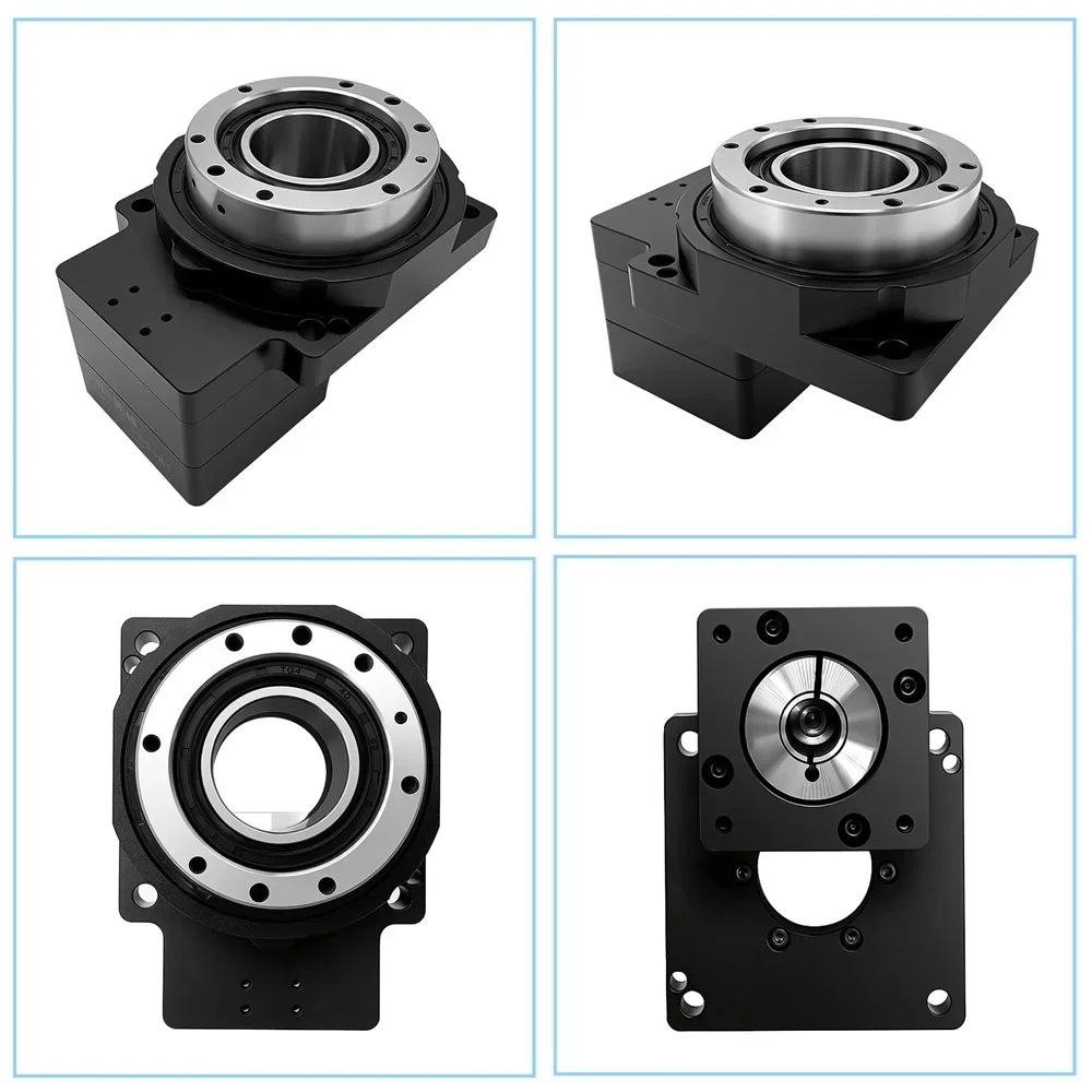 High Precision 360 Hollow Shaft Rotary Table with Stepper Motor/Servo Motor Kit For Industrial Automation and Robotics