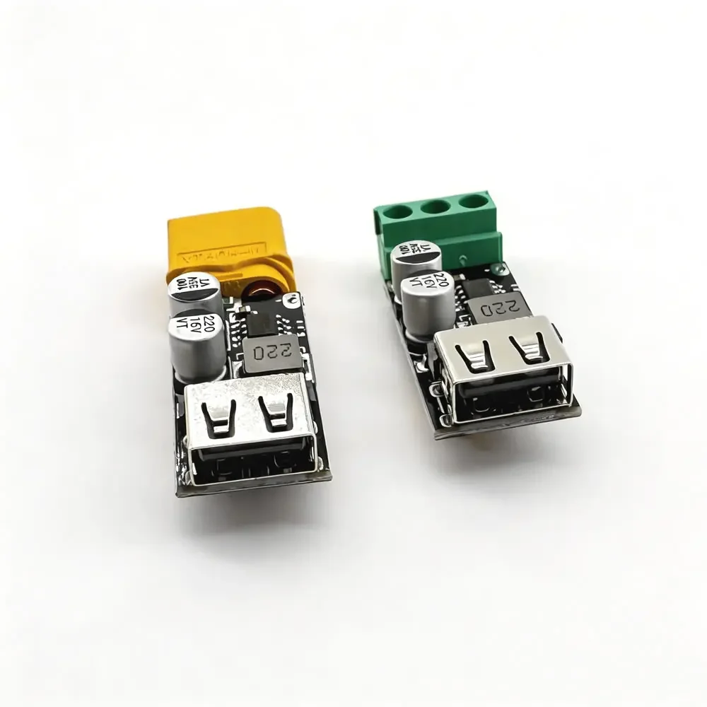 For FPV Racing Batteries 3S-6S Lipo Battery to USB QC3.0 Charging Converter, XT60 to USB Fast Charging Converter