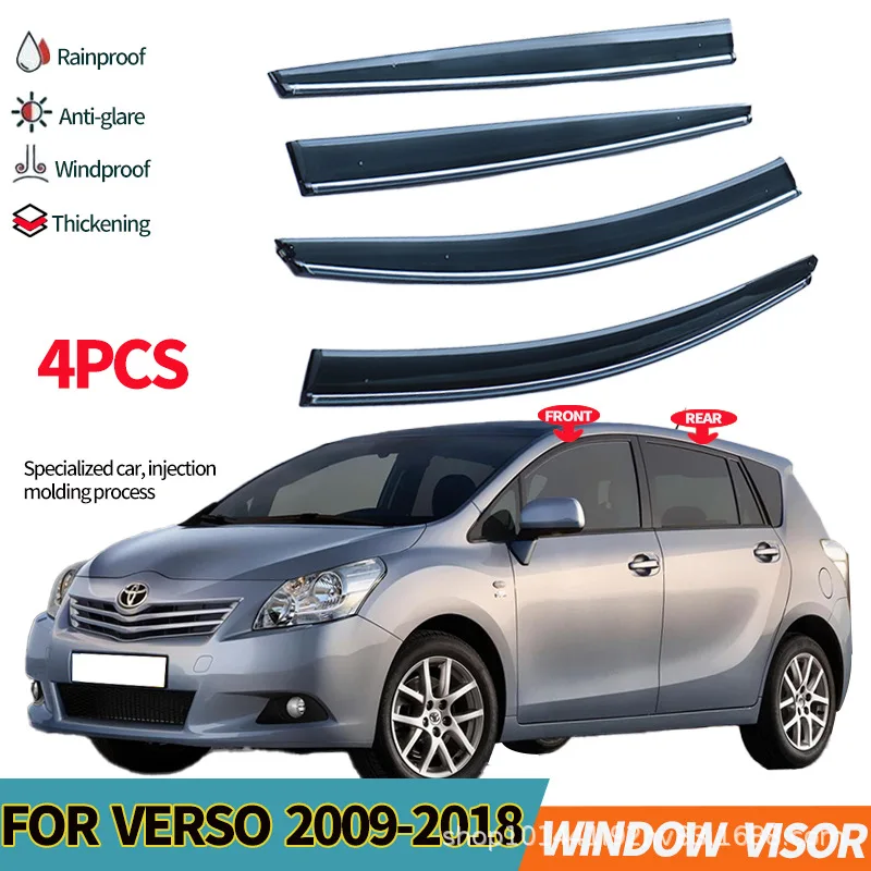 

Suitable for TOYOTA VERSO 2009-2018+ Window visor