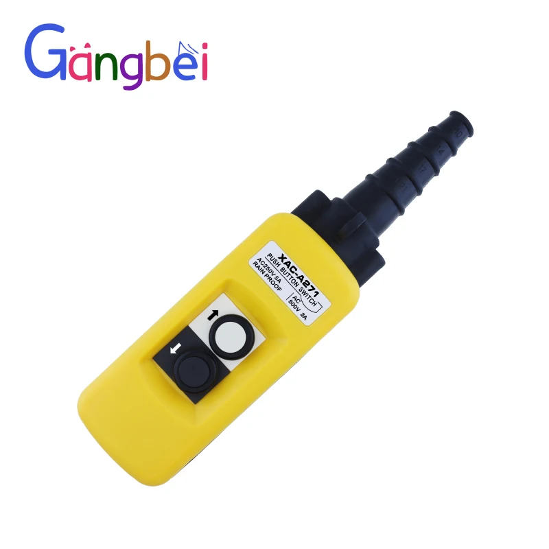 XAC-A271  waterproof Travel button switch Gangbei crane switch up and down the lifting up and down the button switch