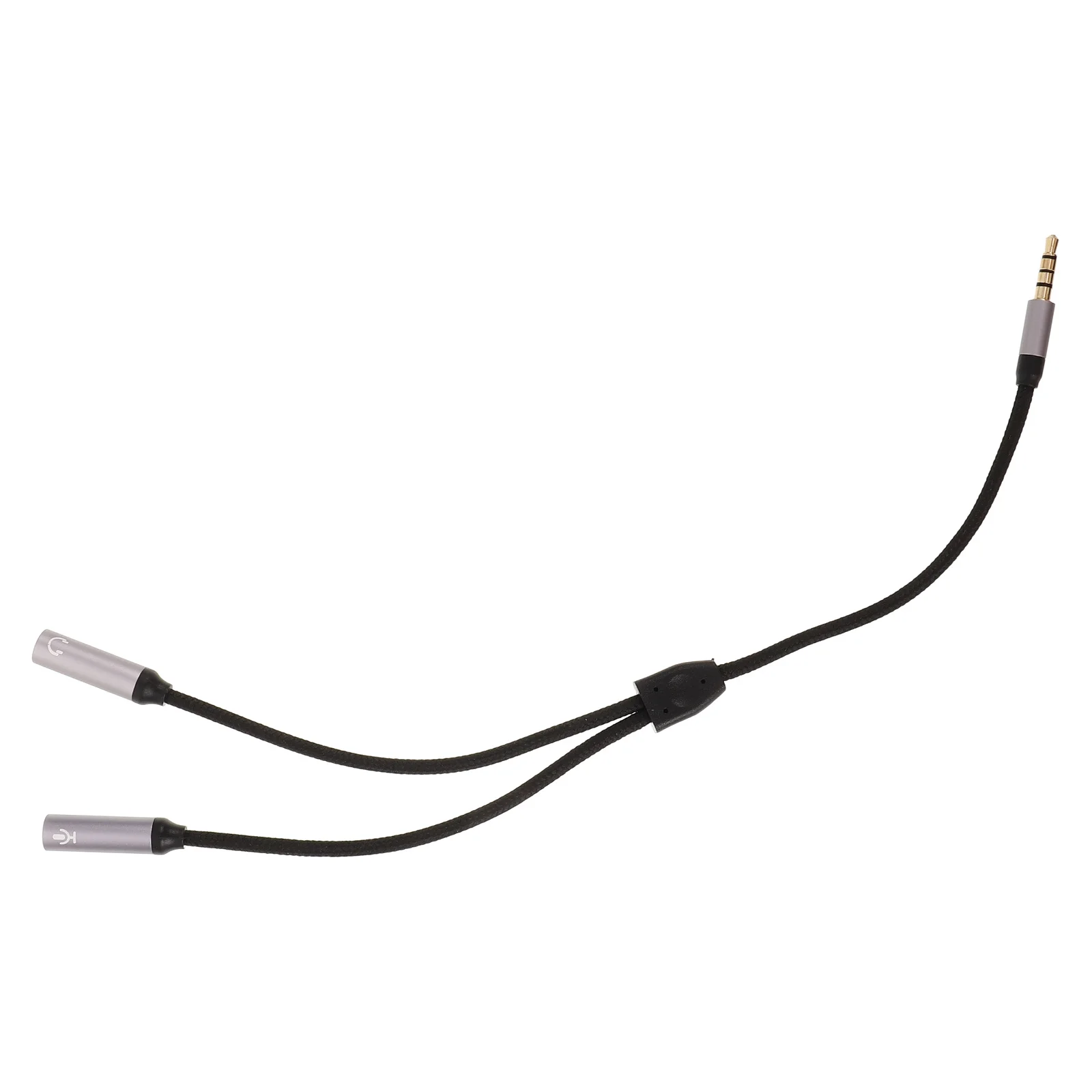 Tragbarer Dual-Kopfhörer-Splitter, Audiokabel, Stecker auf Buchse, Adapter, Mikrofonkabel für Smartphone-Headset