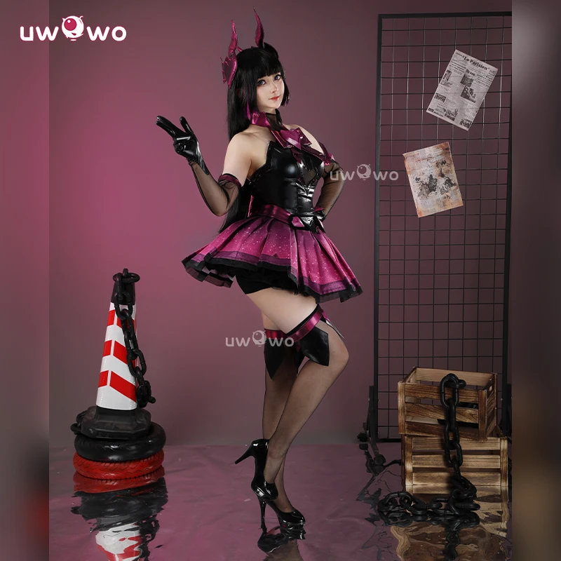 UWOWO Collab Series: DVA Cosplay Game Overwatchh 2 DVADokiWatch Magical Woman Cosplay Costume XS-2XL Halloween Costume - view 3