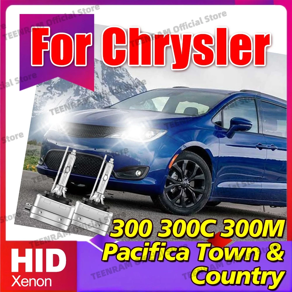 

2 шт. HID ксеноновые D1S D1 для Chrysler 300 300C 300M Pacifica Town & Country Фара 6000K 8000K 10000K 35W фары 12 В постоянного тока