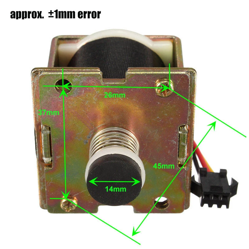 Válvula solenóide de gás universal para aquecimento de água, aquecedor elétrico, unidade de controle de coluna de ar, acessórios
