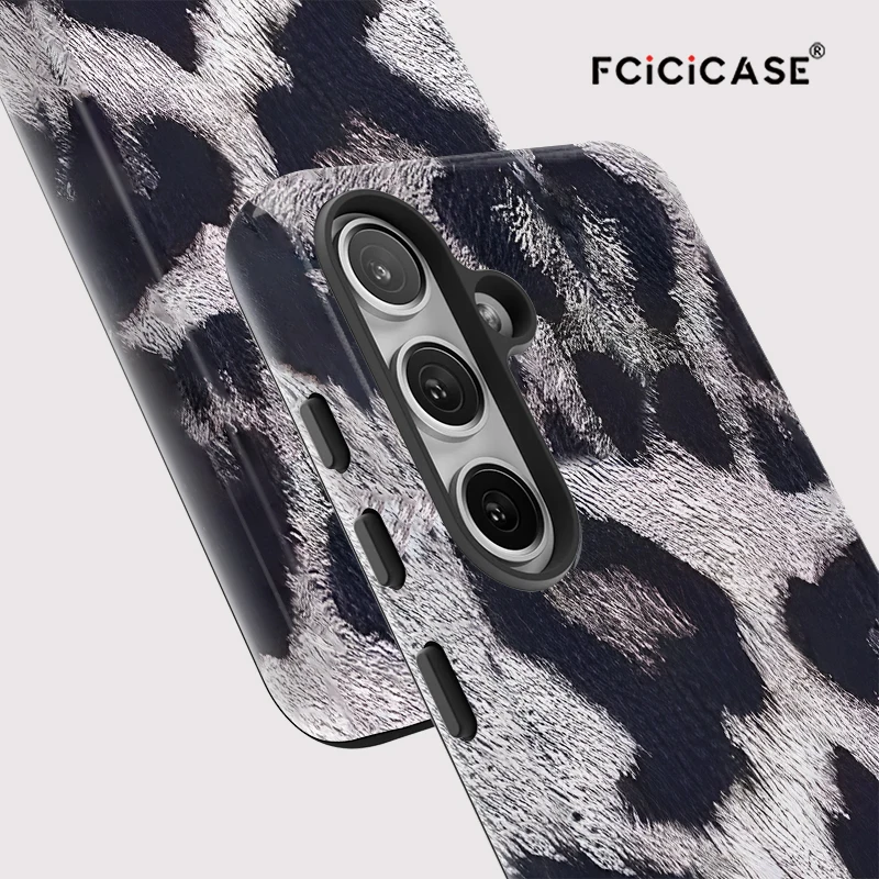 Fcicicaseเคสโทรศัพท์สําหรับSamsung Galaxy A26 5G A56 56 ซิลิโคนนุ่มสัตว์ผิวรูปแบบสําหรับSamsung A16 A36 Matte Capa