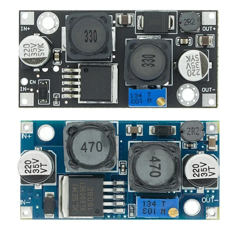 XL6009 XL6019 (aktualizacja XL6009) Automatyczny moduł zasilacza Step-down Dc-Dc z regulowaną przetwornicą 20W 5-32V do 1.3-35V