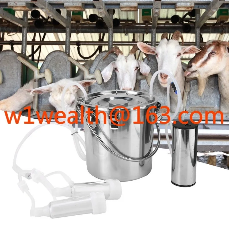 

Goat Milking Machine, Portable Pulsation Vacuum Pump Cow or Goat