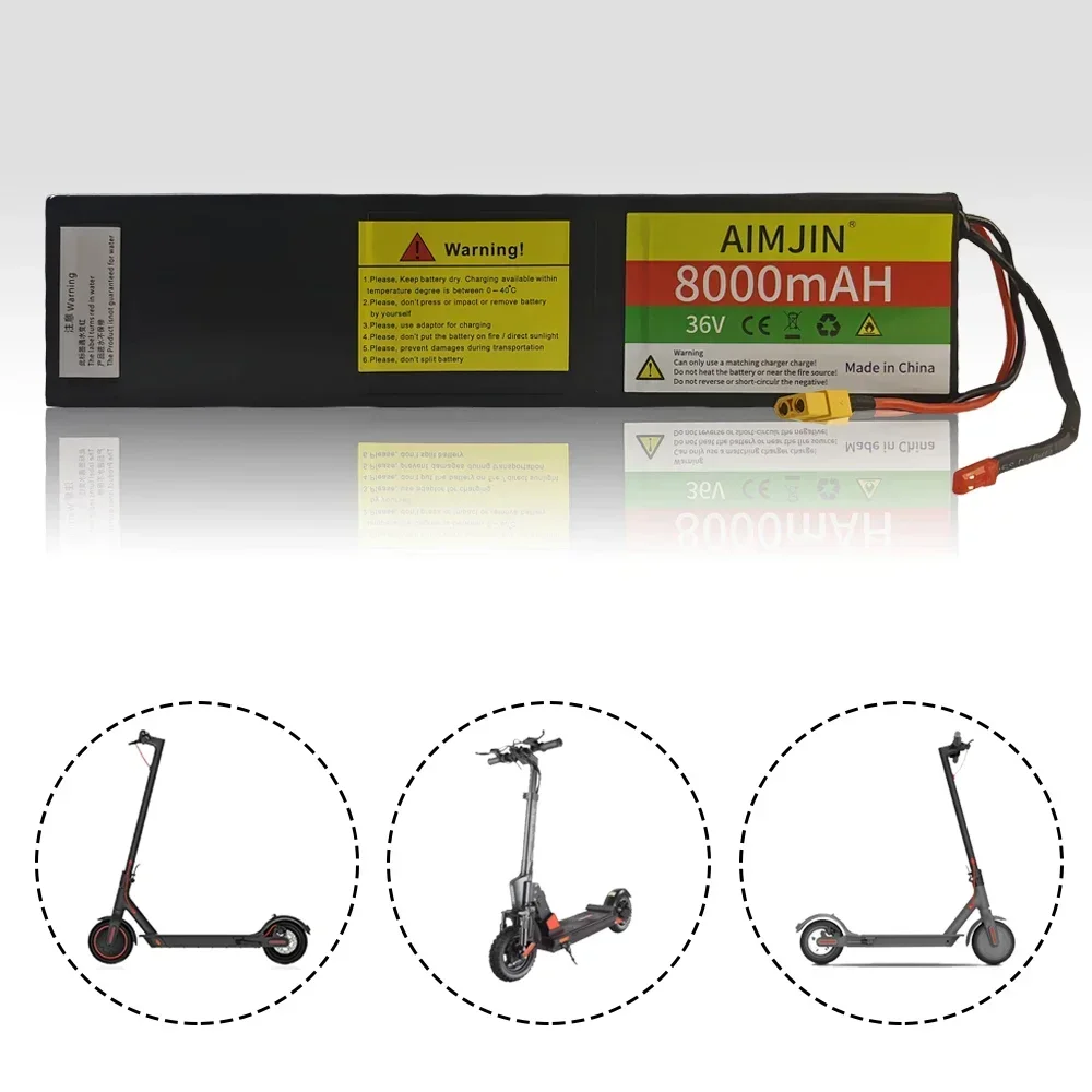 

Rechargeable lithium-ion batteries10S3P Battery Pack XT60+JST interface Battery 36V 8000mAH