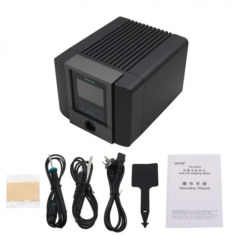 2026/Hot-selling/QUICK 861DW Automatic Smd Lead-free Bga Hot Air Rework Station with Big Power 1000w view 6