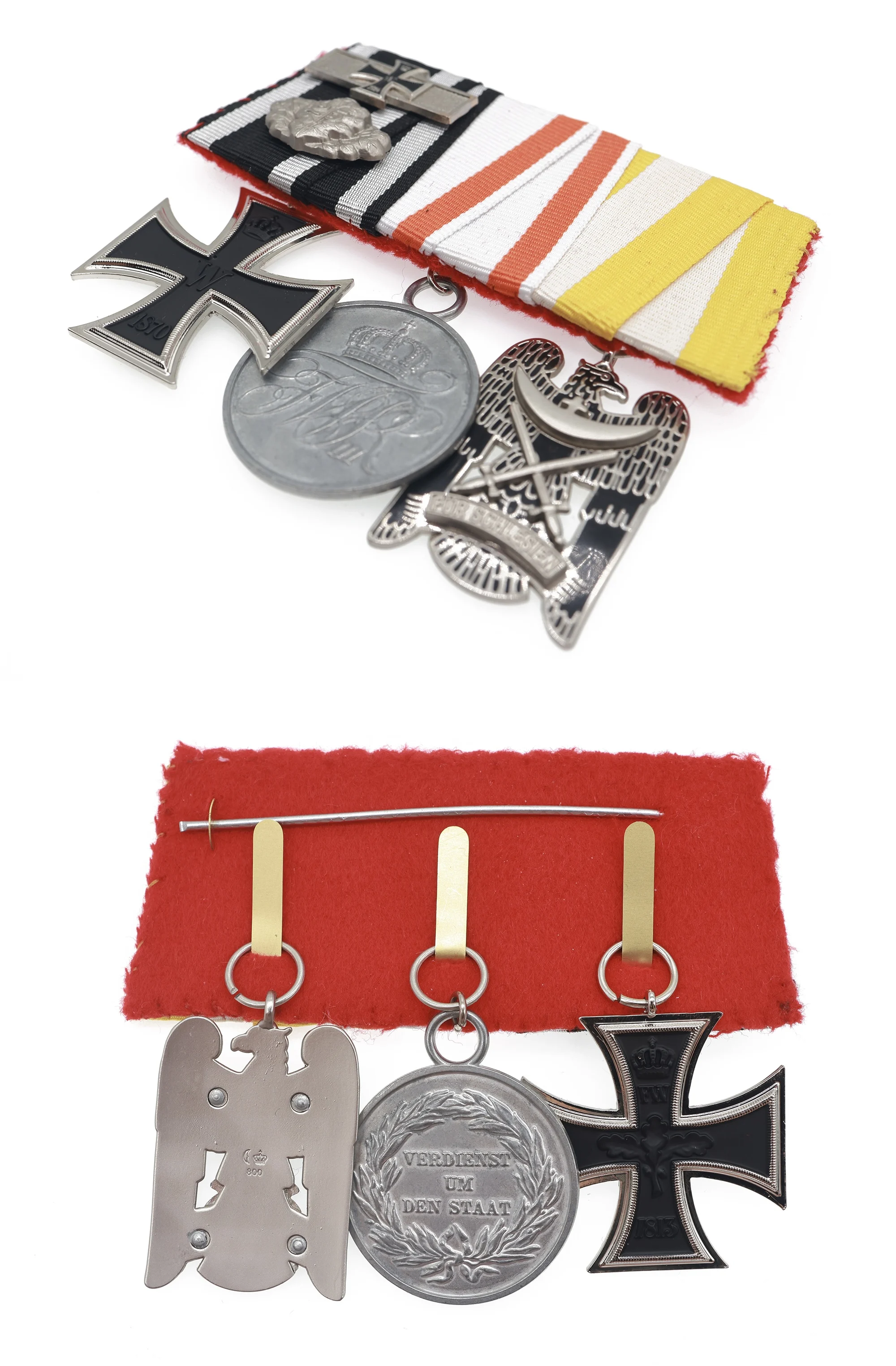 

Reproduction&Customization WWI German Medal Bar Hanging Board