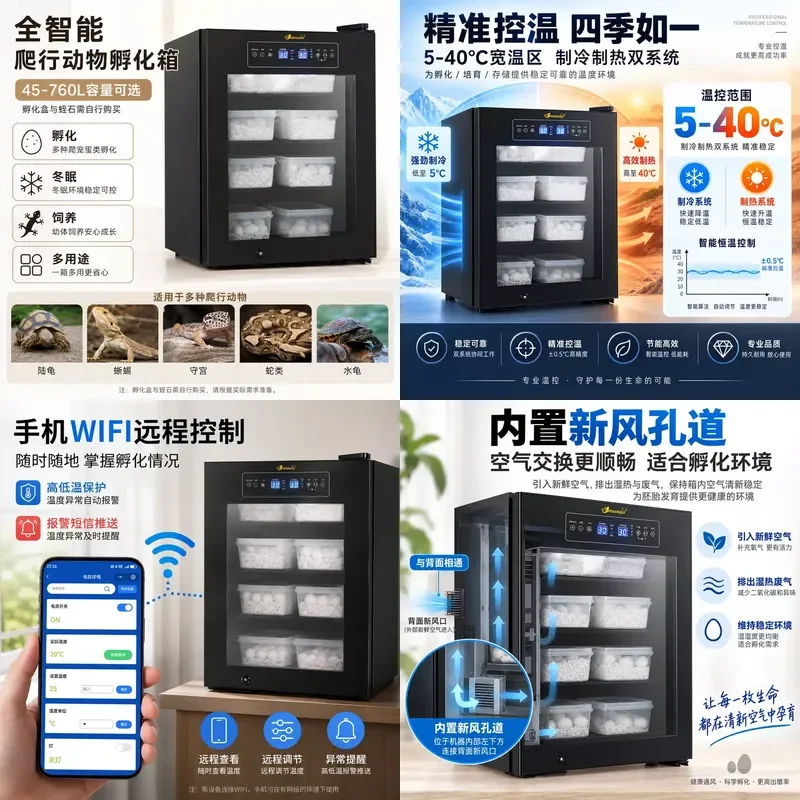 for Youshengda Turtle Incubator Household Intelligent Constant Temperature Climbing Pet Hibernating Ant Feeding Beetle