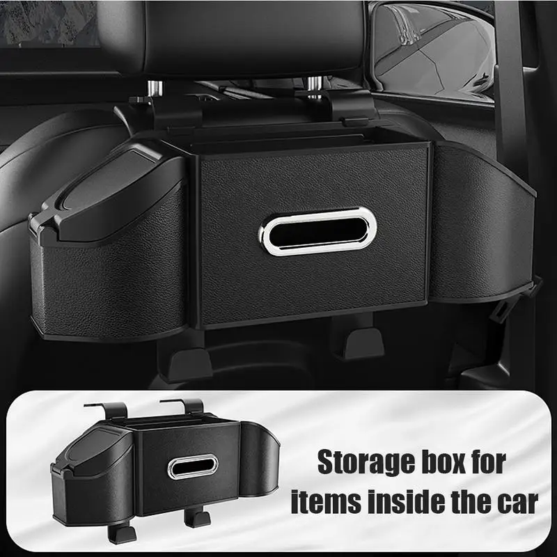 For Refer To Description  Car Seat Storage Box Exquisite Seat Back Organizers Car Organizer Featuring Precise Opening For Bags