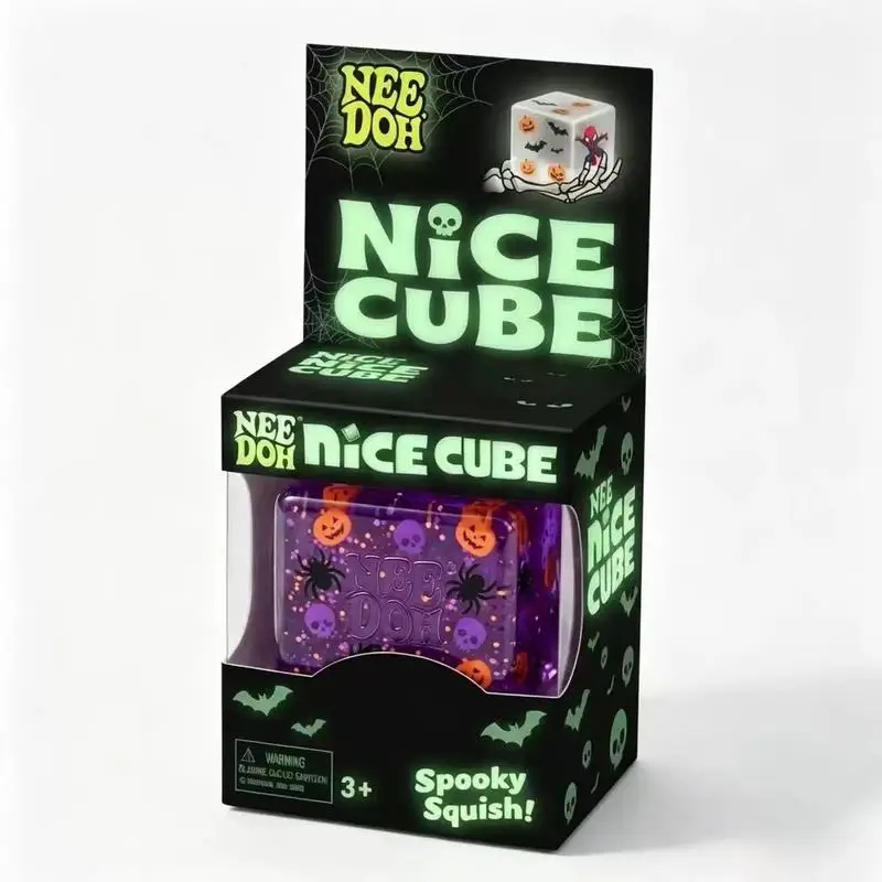 Halloween Ice Squeezing Happy Maltose Slow Rebound Quality Stress Relieving Sensory Toys Fun Soft Toys Purple Squeezing Rebound
