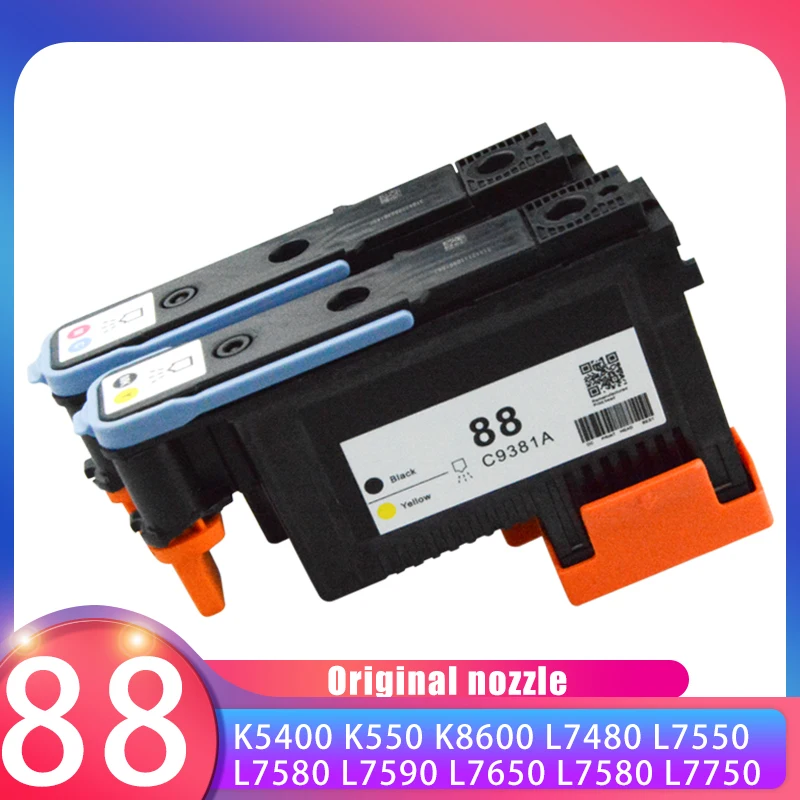 

Для печатающей головки HP88 C9381A C9382A Печатающая головка для HP Officejet Pro K5400 K550 K8600 L7480 L7550 L7590 L7650 L7580 L7750