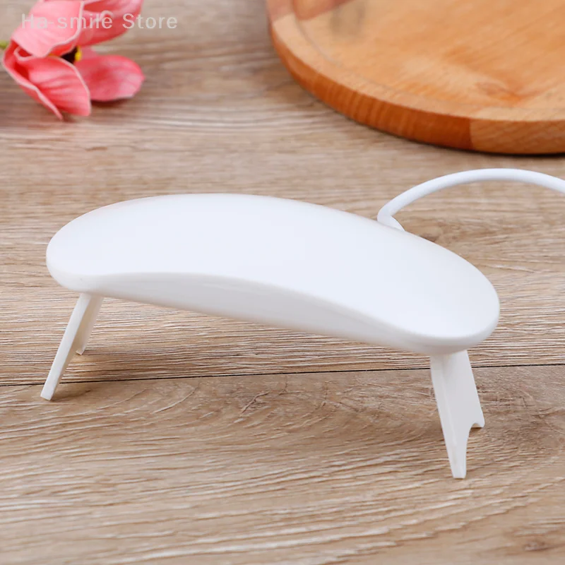 6 واط 80 سنتيمتر البسيطة الأشعة فوق البنفسجية LED مصباح USB شحن هلام علاج الهاتف المحمول فيلم الأشعة فوق البنفسجية آلة مجفف الأظافر علاج مصباح