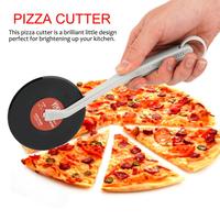 Silicone Pizza Cutter Record Player Pizza Wheel Cutter Vinyl Record Pizza Knife Round Cake Roller Wheel Kitchen Tools Accessorie