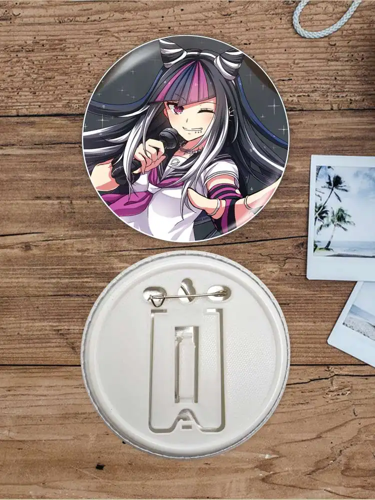 Mioda Ibuki игровая аниме бриллиантовая брошь с якорем периферийные булавки персонализированные периферийные ювелирные изделия для косплея 58 мм Fandom