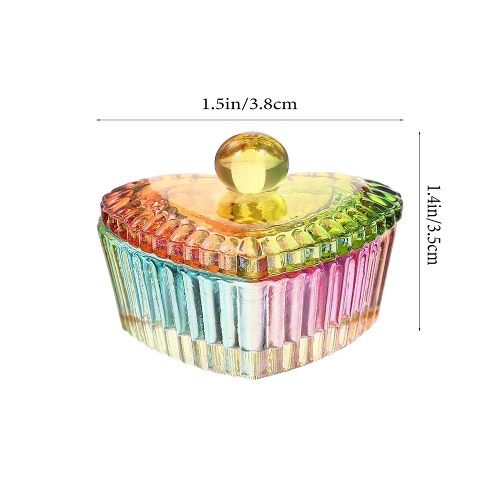 전문 네일 장비 크리스탈 유리 네일 아트 컵 아크릴 액체 네일 보석 반짝이 보관 살롱 등급 매니큐어 네일 도구