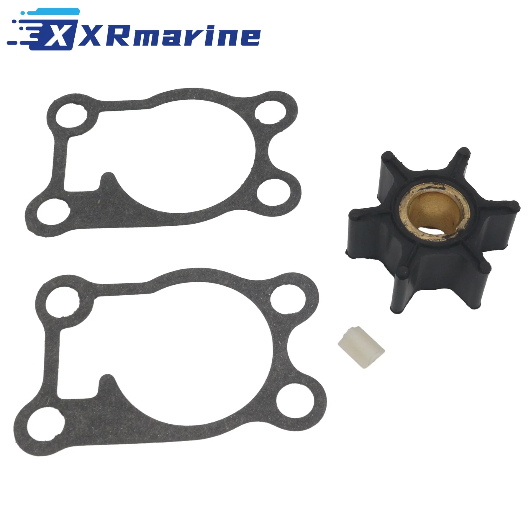 0436137 Water Pump Impeller with Key & Gasket for Johnson Evinrude 4-8 HP Outboard Engine 0389576 0777822