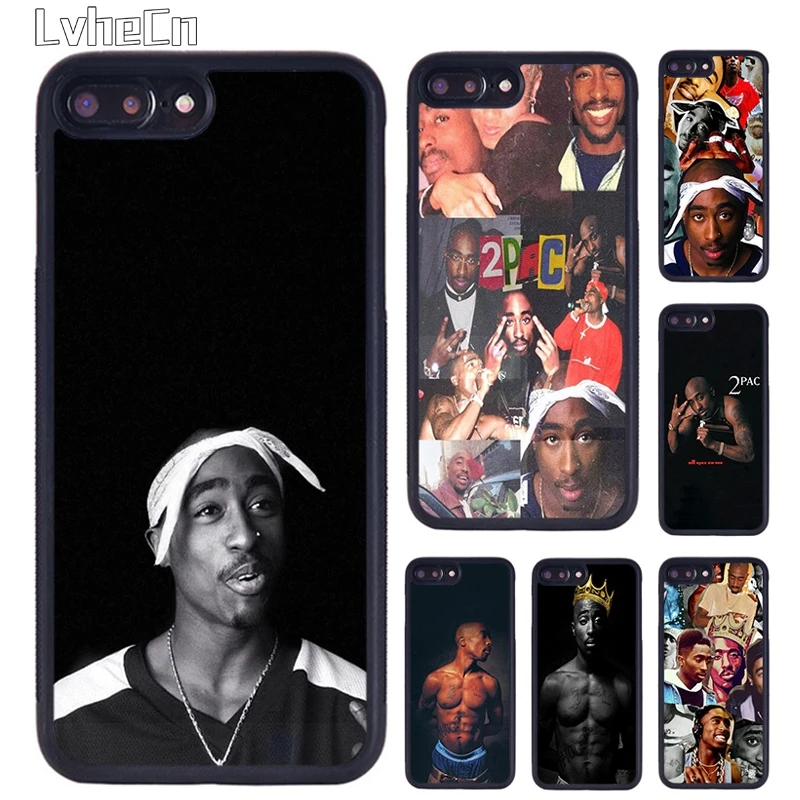 Rap Rapper 2pac Tupac Shakur Phone Case For iPhone 14 15 16 13 12 Mini Max Cover For Apple 11 Pro Max 8 7 Plus SE2020 Cover