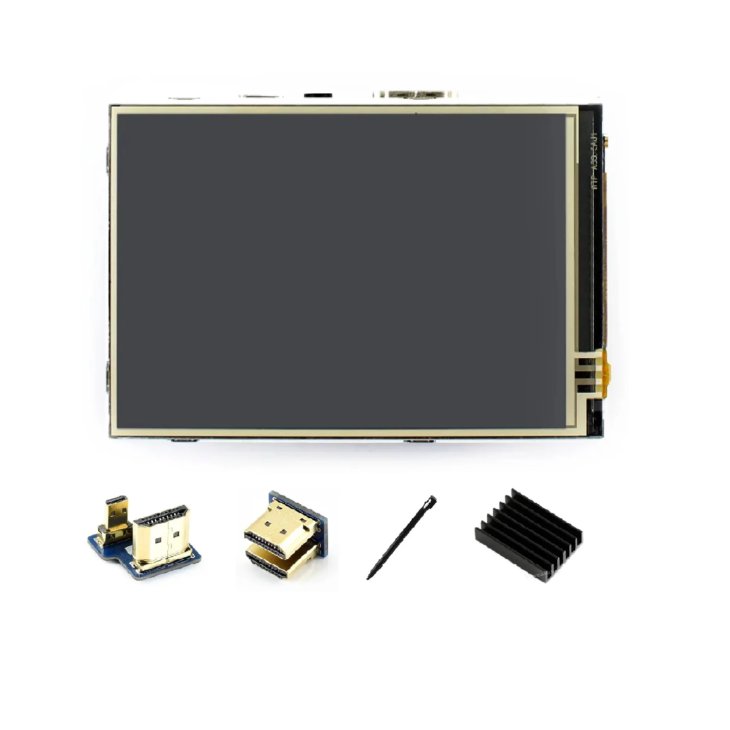3.5inch HDM LCD Resistive Touch Screen Waveshare  480x320 High Resolution Interface IPS Screen Designed for Raspberry Pi