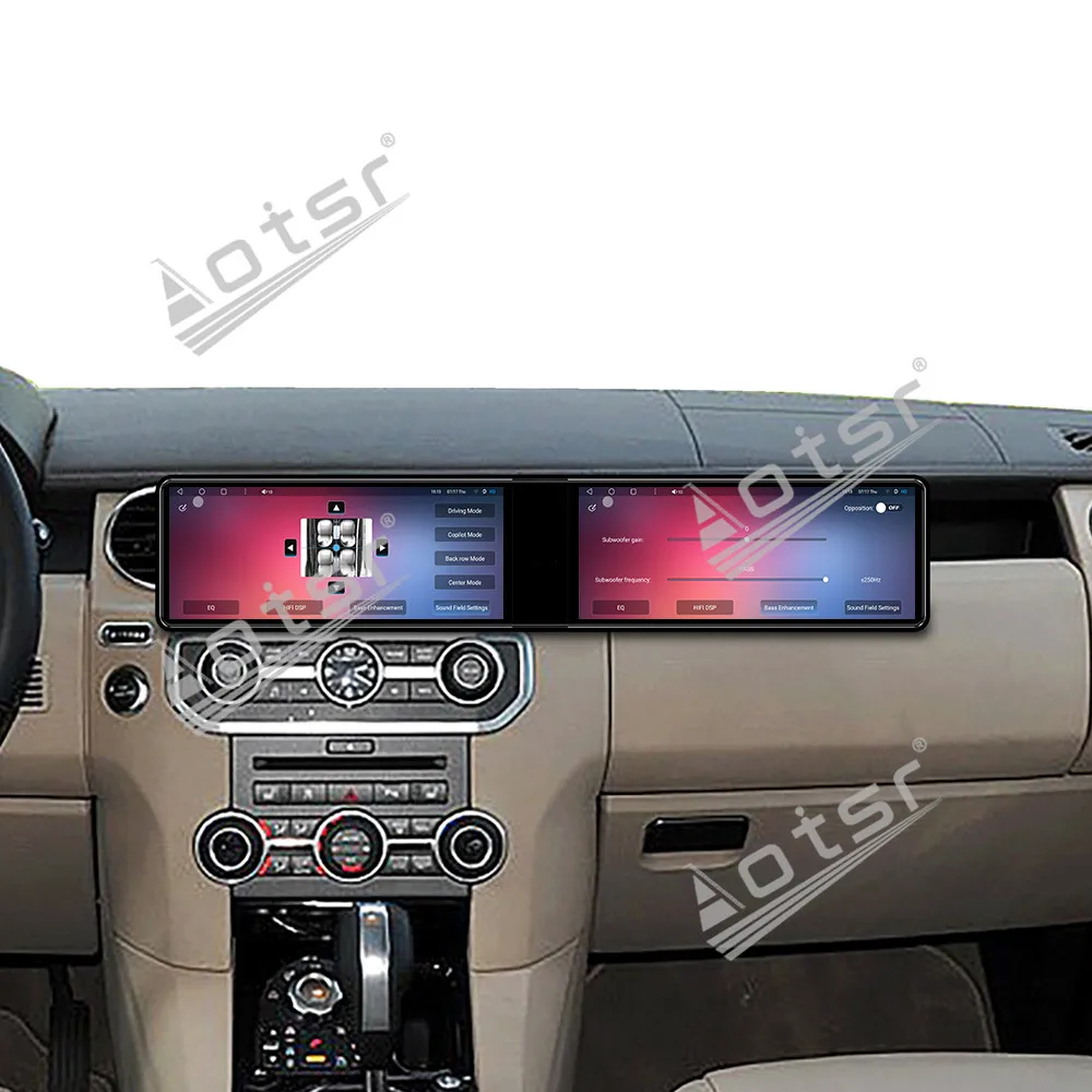 

Dual 12.3 inch auto carplay Android 13.0 For Land Rover Discovery 4 2010 -2011 Car Radio GPS Stereo touch Unit Multimedia Player