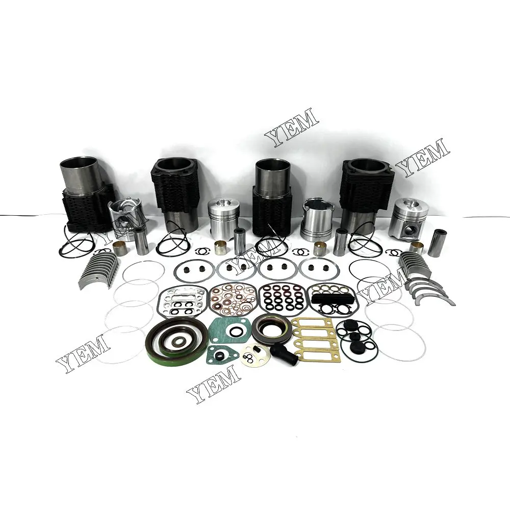 

BF4L913 Overhaul Kit Cylinder Liner Kit With Bearings, Gaskets, And Other Wearable Parts. For Deutz Forklift Excavator Engine.