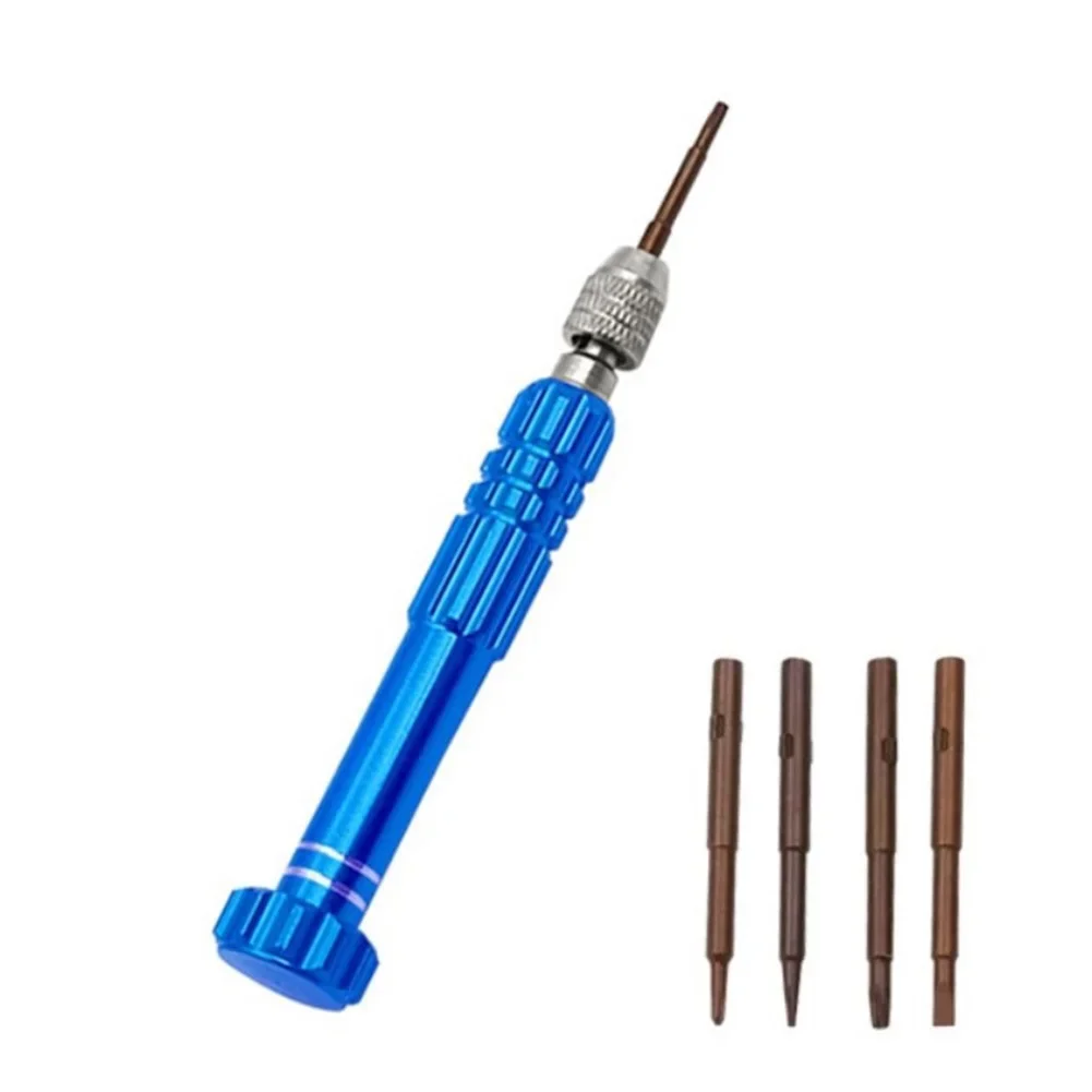 5In1 Screwdriver Bit Repair Kit For IPhone. Android. Mobile Phone Open Tools Disassemble Magnetic  Torx Cross Pentalobe Head