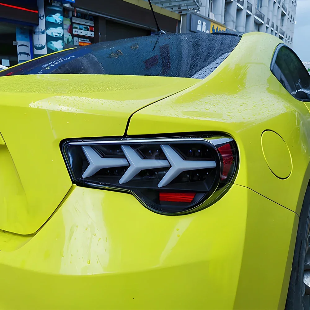 

Автоматический задний фонарь для Toyota 86 Subaru BRZ 2012-2020, светодиодный автомобильный задний фонарь в сборе, обновленный динамический поворот, аксессуары Plug and Play
