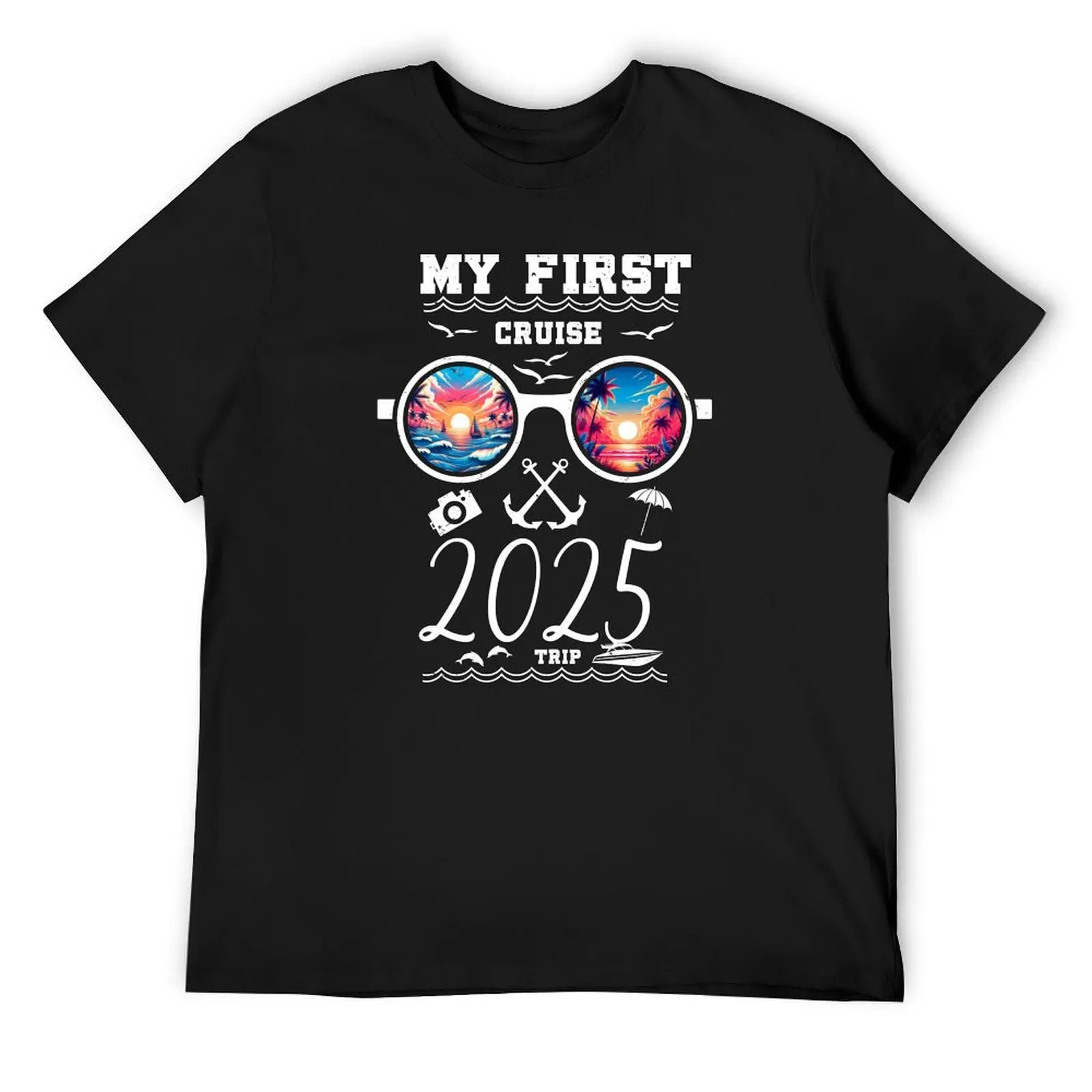 

My first cruise 2025 trip Cruise vacation vintage T-Shirt new edition vintage graphic tee graphics compression shirt men