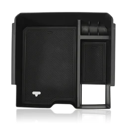 Car Centre Console Storage Box For Ford Ranger T9 2023 2024 2025 / Raptor / Wildtrak X / XL XLT / Limited / Tremor / Platinum