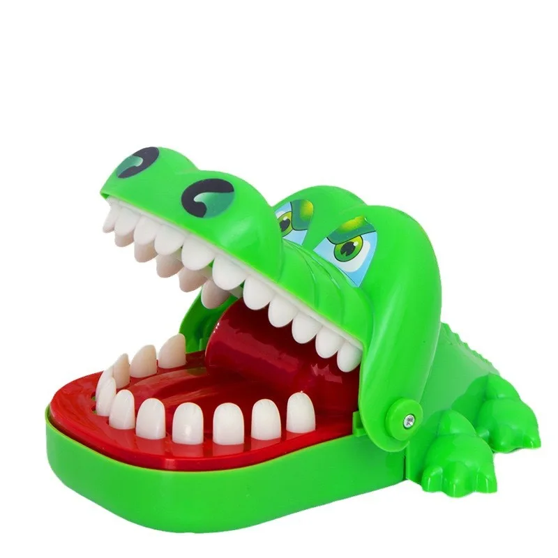 Denti di coccodrillo Giocattoli Punture di coccodrillo per bambini Dita Reazione Formazione Novità Gioco fortunato per bambini Trucco Giocattolo di decompressione