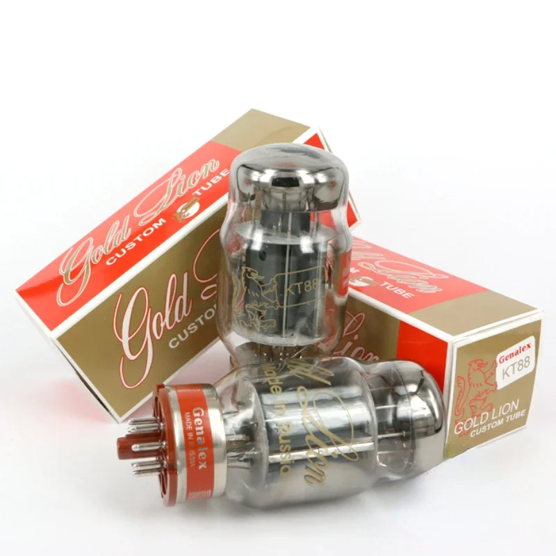KT88 Vacuum Tube GOLD LION Replacement KT77 KT66 El34 Factory Test Match DIY Tube Amplifier Subwoofer Amplifier