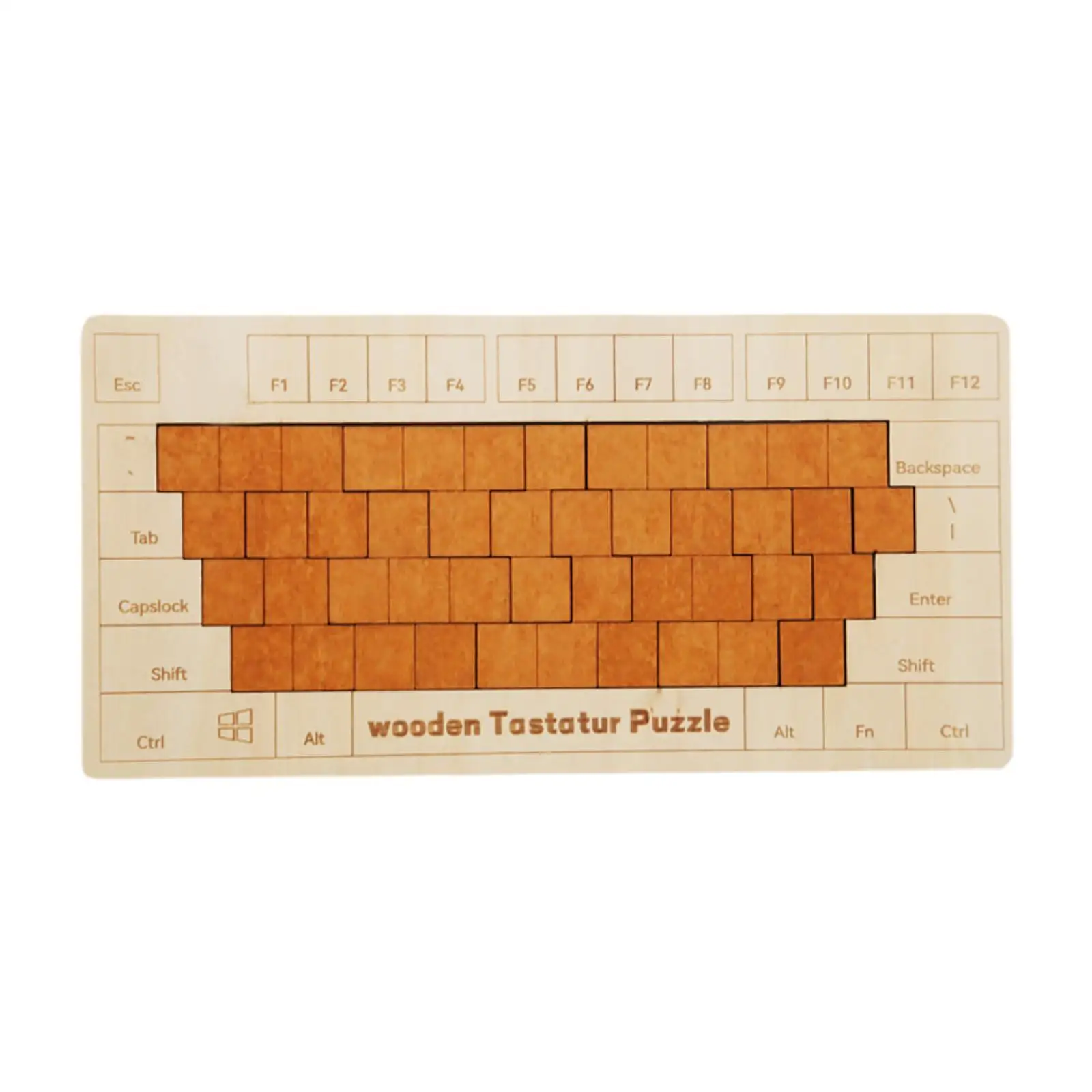 Puzzle con blocchi di legno Gioco 3D Logic IQ Giocattolo educativo per età 3-4 Ragazzi Regalo