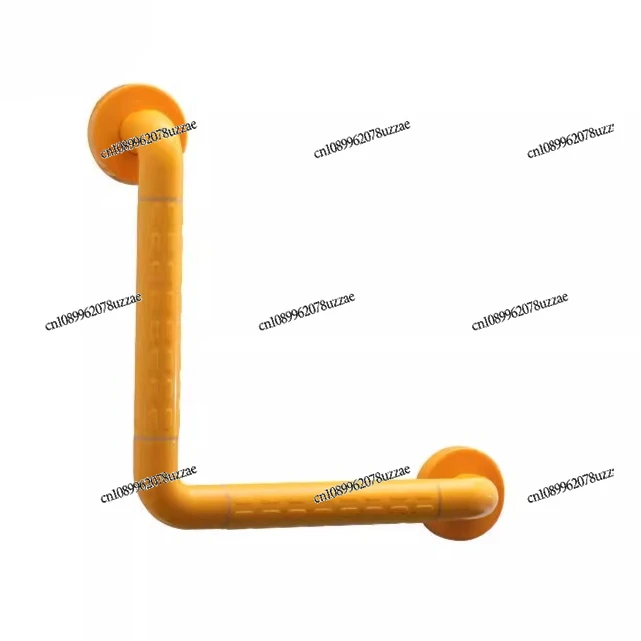 304 Stainless Steel Toilet Bathtub L-shaped Handrail Disabled Barrier-free Bathroom Toilet Handrail 50 * 70