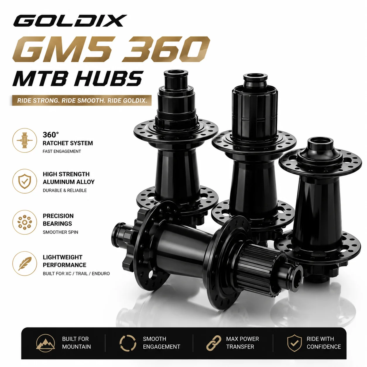 Mozzo GOLDIX GM5 32H J-Bend Bo - Mountain Biking Xc recensione e prezzo