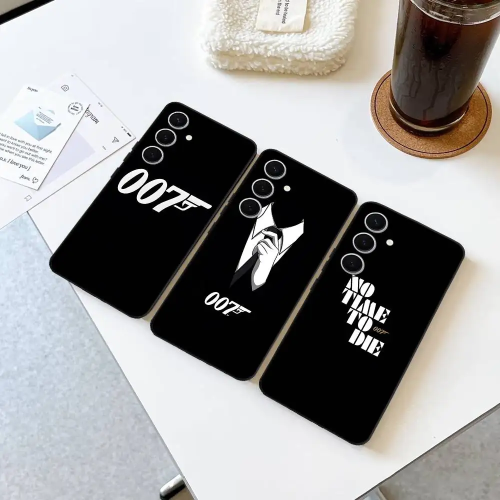 Classic Film J-James B-Bond 007 Phone Case For Samsung S 24 Fe 25 Ultra Plus 20 Lite 21 30 22 23 24 22 Ultra 5G Fundas