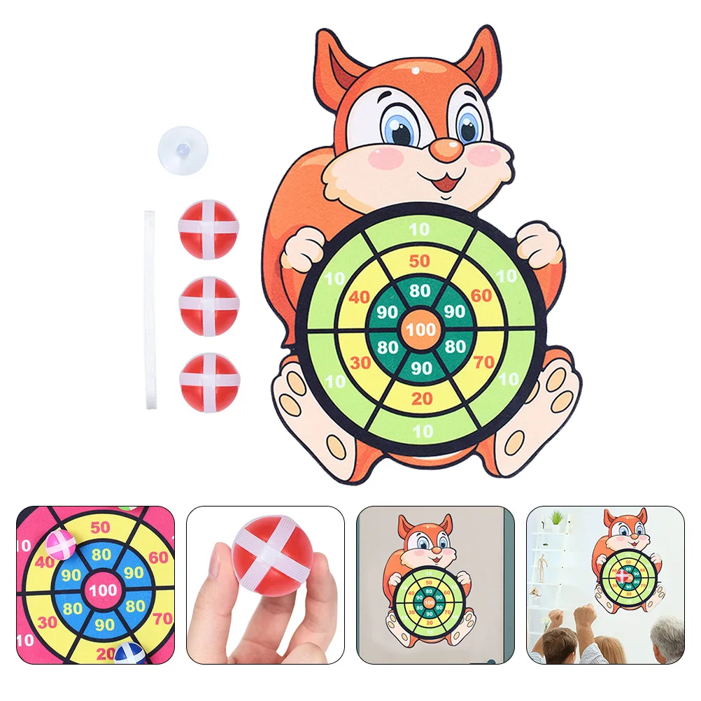 Zabawka rzutki dla dzieci, puzzle, edukacyjna gra planszowa, zestaw flanelowy, lepka piłka, rzut dla dziecka