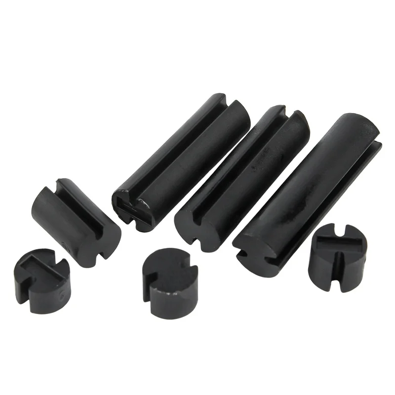 1000Pcs/500Pcs Black Nylon M5 LED Light Fixed Seat Lamp Head Fixing Spacer Double Pit Isolation Column Light Base