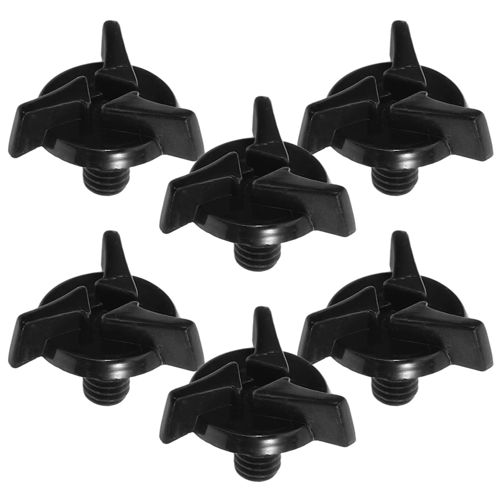 

6Pcs Visor Screw Kit for Motorcycle Helmets Reliable Plastic Construction Fast Installation Compatible with Multiple